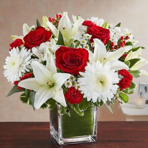 Sprinkles of Red and White