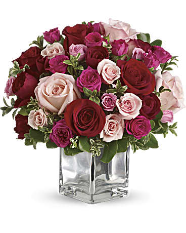 Love Medley Bouquet w/ Red Roses