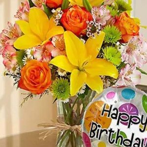 European Grandeur - Happy Birthday Bouquet
